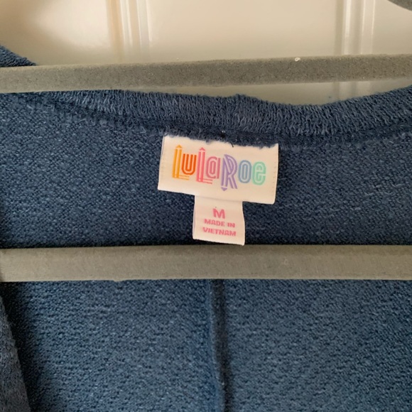 Lularoe dusty blue Joy - Picture 2 of 3
